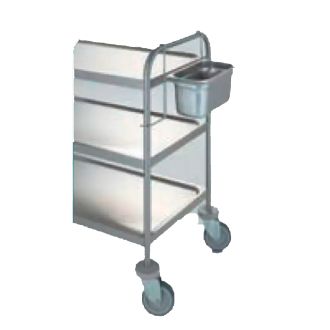 Soporte cubertero 1/3 - Acero inoxidable
