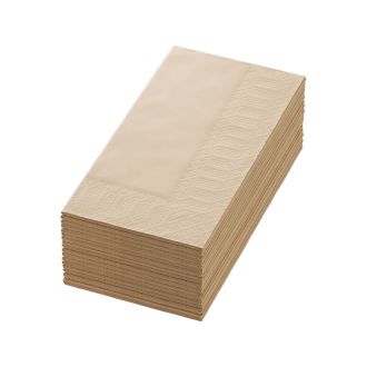 DUNI| Servilletas bio Dunisoft® 40x40 - Marron