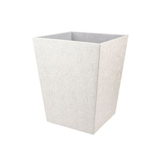 Papelera cuadrada - blanca- 20 L