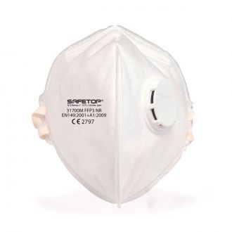 SAFETOP® | Mascarilla  FFP3 blanca