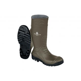 DELTA PLUS | Bota PVC nitrilo IRON S5 SRC kaki - Talla 47
