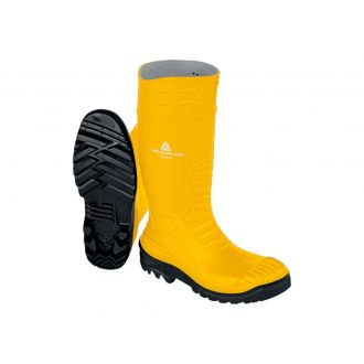 DELTA PLUS | Bota PVC nitrilo IRON S5 SRC amarilla - Talla 38