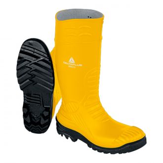 DELTA PLUS | Bota PVC nitrilo IRON S5 SRC amarilla - Talla 38