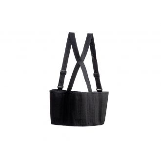SAFETOP® | Faja lumbar elástica con velcro y tirantes - Talla XL
