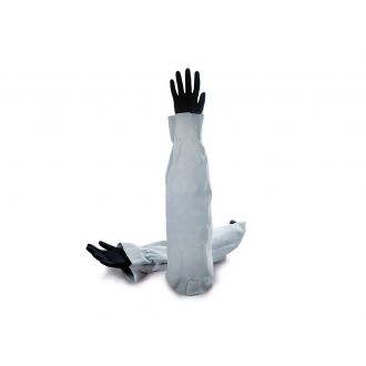 Manguito soldador largo gris - 60 cm