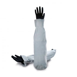 Manguito soldador largo gris - 60 cm