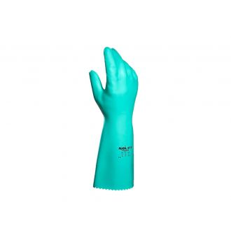 SPONTEX | Guante Ultranitril  377 verde - Talla 8