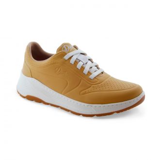 DIAN | Zapatilla Duna cordón elástico camel - Talla 41