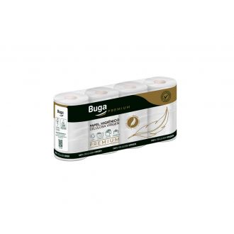 BUGA PREMIUM | Papel Higiénico Doméstico - 4 capas