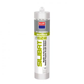 KRAFFT® | Silbat - Masilla acrílica para uso general - 300 ml