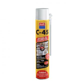 KRAFFT®  | C-45 - Espuma de polieturano para juntas y grietas -750 ml