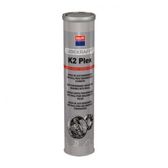 LUBEKRAFFT® | K2 Plex - Grasa de alto rendimiento con Mos2 para rodamientos y cojinetes - 400 g