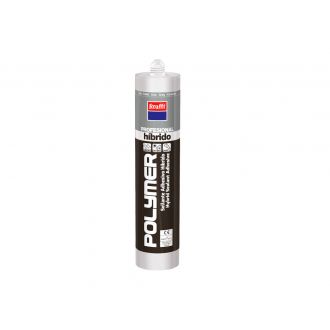 KRAFFT® | Polymer - Sellante adhesivo híbrido gris - 290 ml