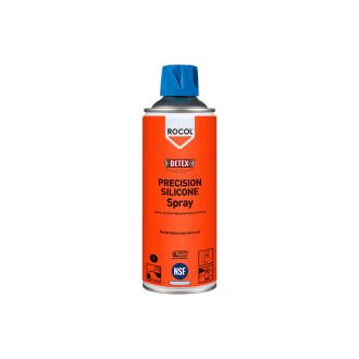 ROCOL® | Detex® Precision Silicone Spray - Limpiador lubricante alto rendimiento - 400 ml