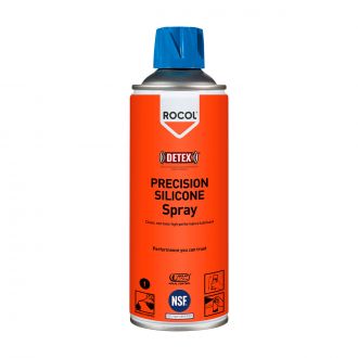 ROCOL® | Detex® Precision Silicone Spray - Limpiador lubricante alto rendimiento - 400 ml