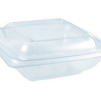 Tapa RPET cúpula transparente - 500 - 750 ml