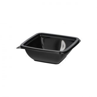 Envase PET cuadrado negro - 375 ml
