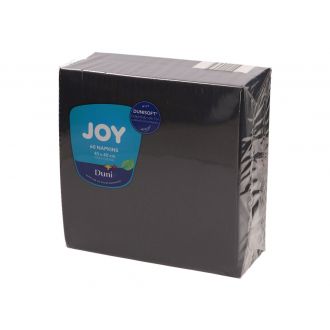 DUNI | Servilleta Dunisoft® negro - 40 x 40 cm