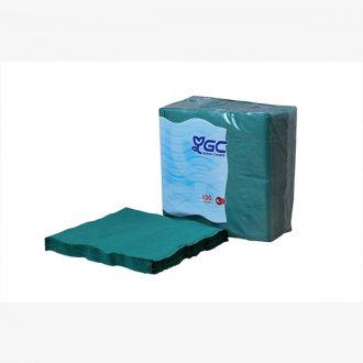 GC | Servilleta 40x40 cm, 2 capas, verde