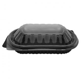 Envase RPET con tapa negro - 800 ml