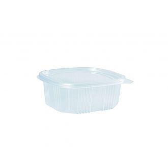 Envase RPET rectangular con tapa bisagra - 1500 ml