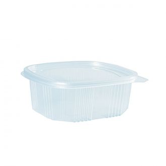 Envase RPET rectangular con tapa bisagra - 1500 ml