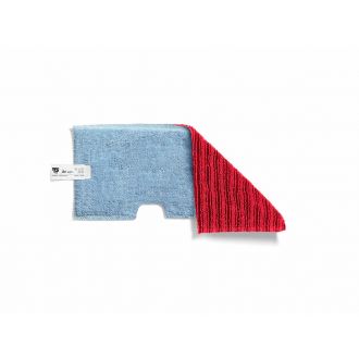 TTS | Recambio mopa Tri Wet 1-Safe Bicolor para suelo liso - 46 cm