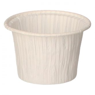 Cápsula para muffin redonda blanca - 44-40