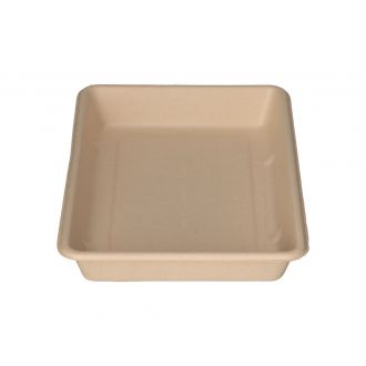 BIOPAK | Envase Bagazo 850 ml Compostable, Marrón