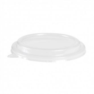 Tapa PP plana transparente - 500 ml