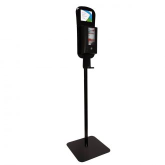 IntelliCare™ | Floorstand - Negro - Peana para uso con sistema de dispensación de productos de higiene personal IntelliCare