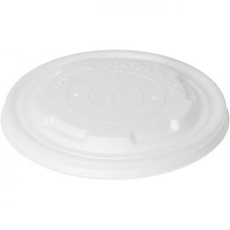 BIOPAK | Tapa para Cuenco 400-550-950 ml, Blanco