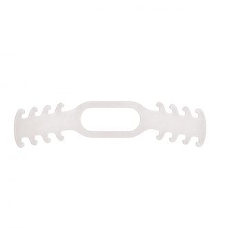 Adaptador sujeta mascarillas blanco