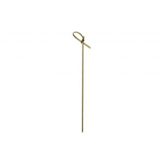 Pincho bambú con lazo - 7 cm