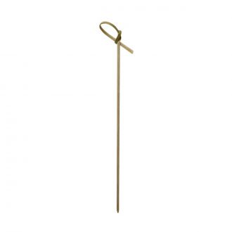 Pincho bambú con lazo - 7 cm