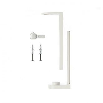 GFL | Soporte 1 botella amenities, ABS blanco