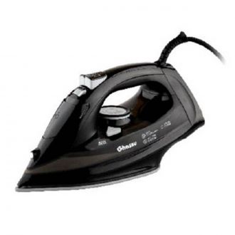 GHESSU | Plancha de vapor eco line plus negro - 145 x 292 x 121 mm