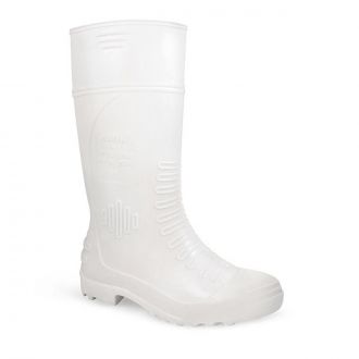 PANTER | Bota alta blanca antimicrobiana - Talla 38