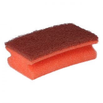 SCOTCH-BRITE™ | Esponja de limpieza de superficies delicadas beige y roja