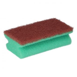 SCOTCH-BRITE™ | Esponjas de limpieza de superficies delicadas 58, Beige/Verde, 70 mm x 130 mm