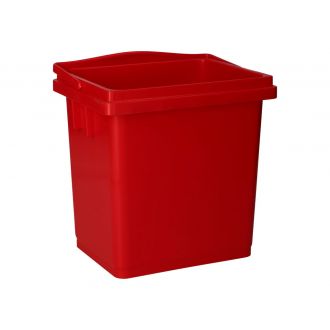 TTS | Cubo rojo con asa superior - 4 L