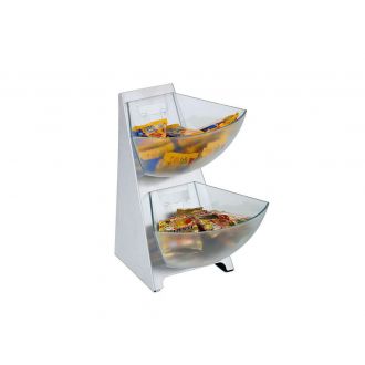 Dispensador escalera 2 alturas - 19,5 x 25,5 cm
