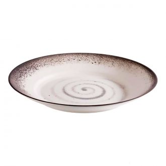 Plato melamina circle blanco - Ø 40,5 cm