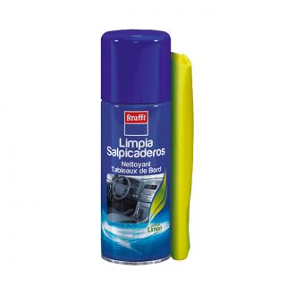 KRAFFT® | Limpia salpicadero limón con bayeta - 520 ml