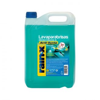 RAIN-X® | Lavaparabrisas y eliminador de insectos y anti-lluvia - 5 L