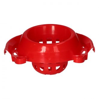 Escurridor para cubo semiovalado rojo - 15L