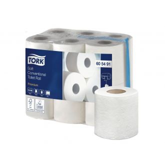 TORK® | Papel Higiénico Convencional Suave Premium - 2 Capas