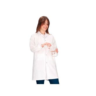 VALENTO | Bata Cyclone sin bolsillos blanca - Talla XL
