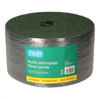 Estropajo Fibra Verde en Rollo  - Profesional