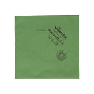 VILEDA | r-MicronQuick - Bayeta microfibra reciclada verde